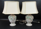 Bordslampor, 7 st, bl. a keramik/metall.