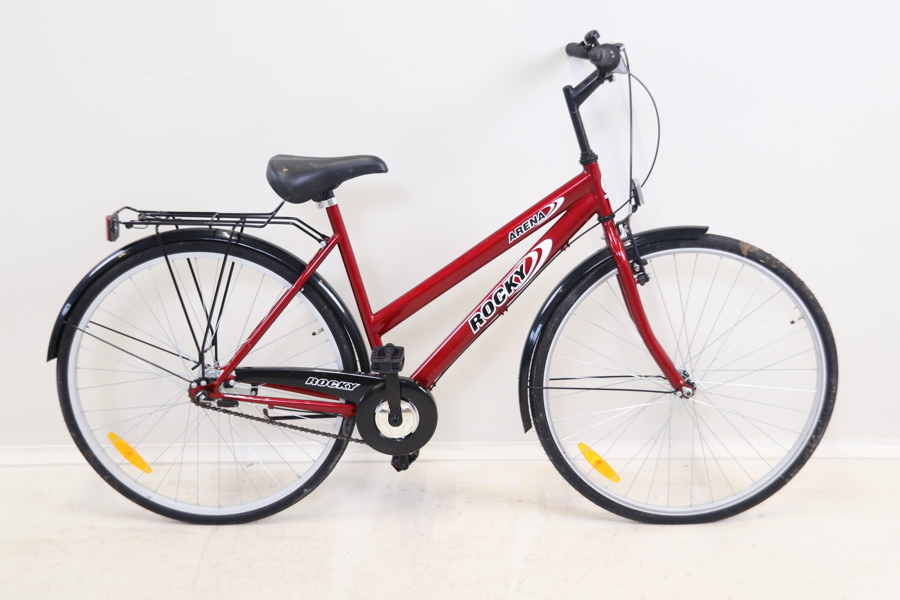 Damcykel, 28 tum, 3 växlar, Rocky Arena.
