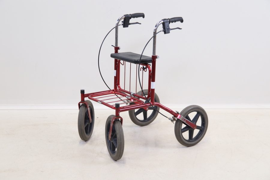 Rullator, metall/plast, "Carl-Oskar", Ahlberg Leber.