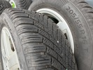 Vinterdäck, 4 st, Continental 205/55-16, Wintercontact TS860, på aluminiumfälg.