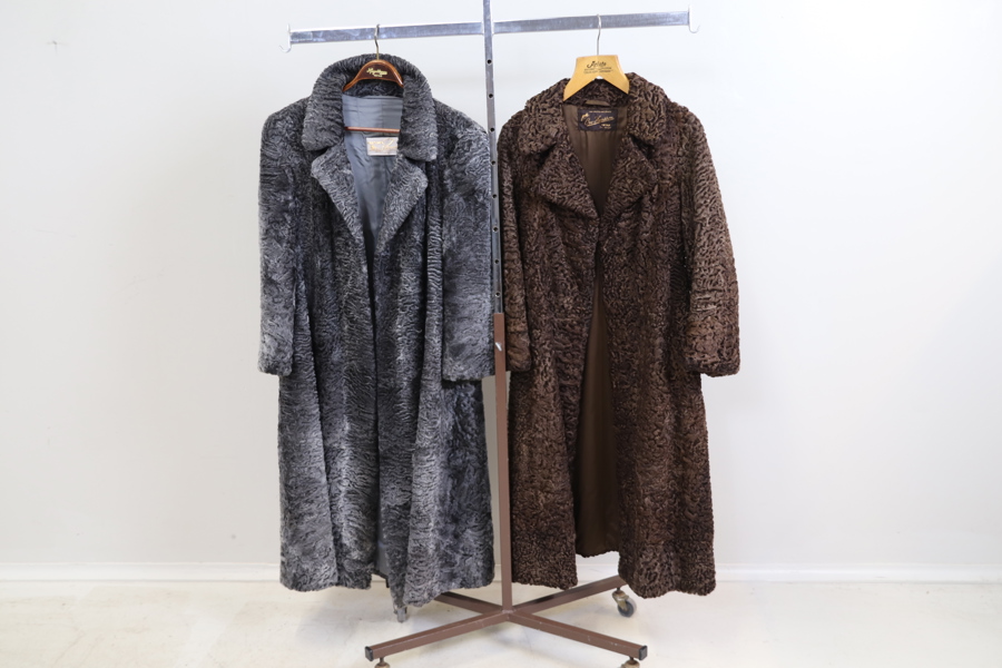 Pälsar, 2 st, persian.