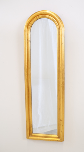 Spegel, förgylld ram.