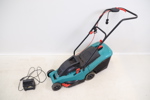 Gräsklippare, "Rotak 37", Bosch, med laddare, Powakaddy.