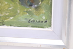 Einar Emland, olja på duk, signerad.