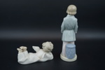 Figuriner, 2 st, porslin, Lladro.