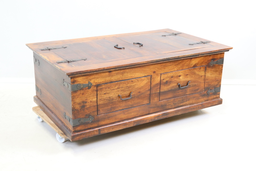 Soffbord med förvaring, trä, Asien.