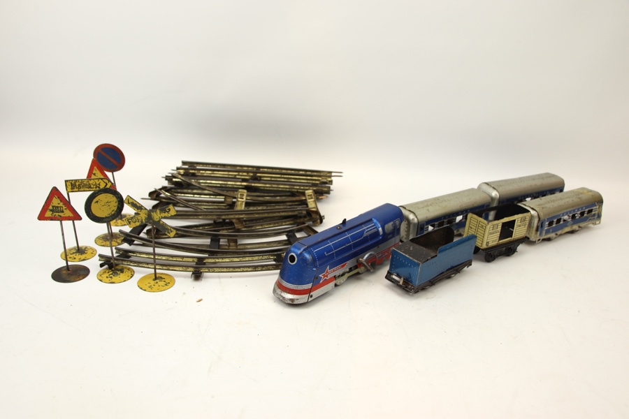 Tågbana, plåt, HAFNER, Chicago, USA.