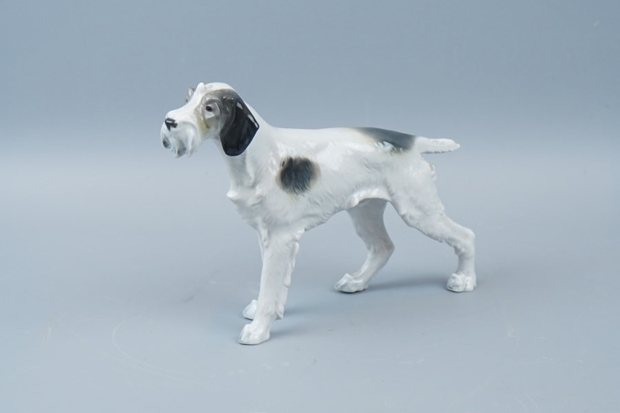 Figurin, porslin, Metzler & Ortloff, Tyskland.