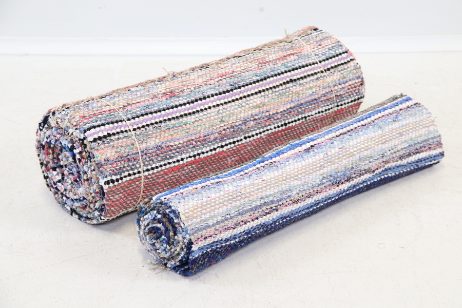 Trasmattor, 2 st, textil.