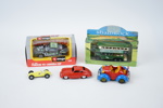 Leksaksbilar, 5 st, metall/plast, bl.a Bburago och Lledo