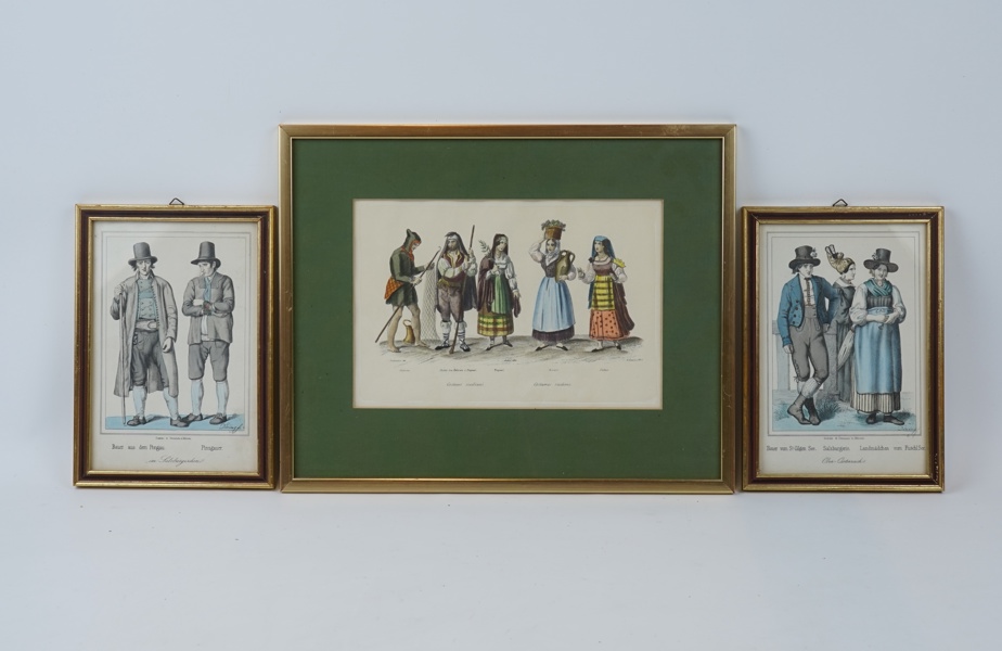 Kolorerade kopparstick, 3 st.