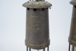 Gruvlyktor, 2 st, mässing, E. Thomas & Williams Ltd, Cambrian.