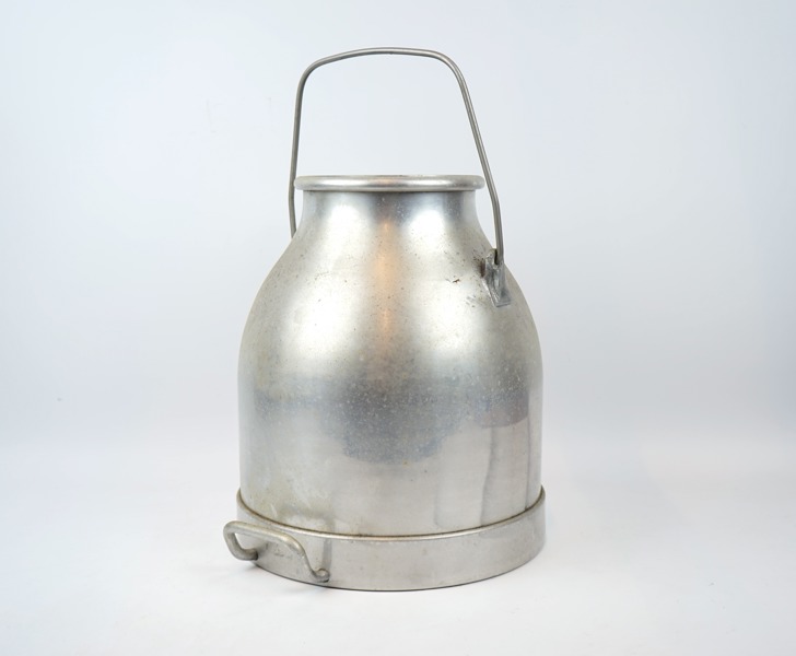 Mjölkkanna, aluminium.