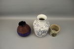 Vaser, 3 st, keramik, bl.a Ilse Claesson, Rörstrand.