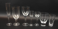 Liselotte Henriksen, glasservis, 70 delar, glas, "Select", Boda Nova.