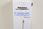 Fältstaffli, bok, Dekorima.
