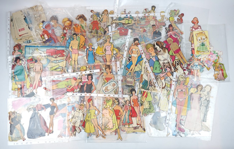 Klippdockor, ett parti.