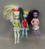 Monster High dockor ,10 st, Mattel, bl.a Freak du Chic Gooliope Jellington.