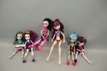Monster High dockor,14 st, Mattel.