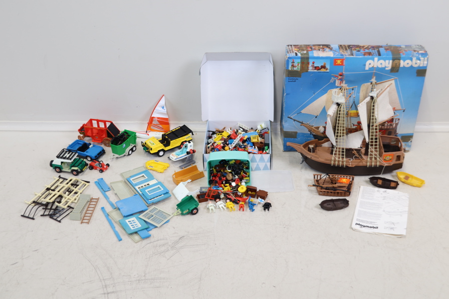 Playmobil, ett parti, plast.