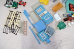 Playmobil, ett parti, plast.