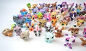 Littlest Pet Shop, leksaksfigurer, plast, ett parti, Hasbro.