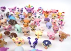 Littlest Pet Shop, leksaksfigurer, plast, ett parti, Hasbro.