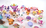 Littlest Pet Shop, leksaksfigurer, plast, ett parti, Hasbro.
