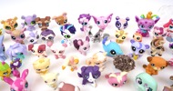 Littlest Pet Shop, leksaksfigurer, plast, ett parti, Hasbro.