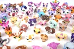 Littlest Pet Shop, leksaksfigurer, plast, ett parti, Hasbro.