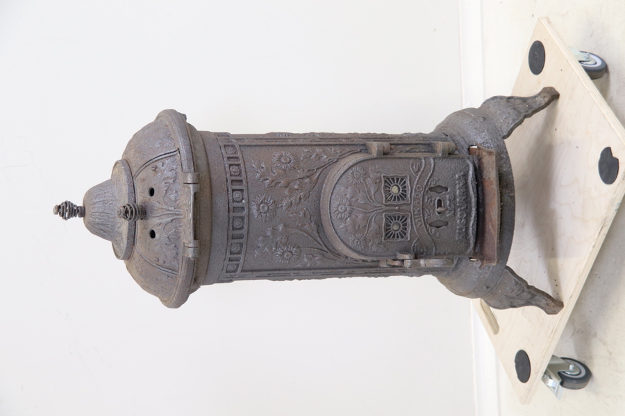 Kamin, gjutjärn, "Mikado", No 79, Husqvarna.