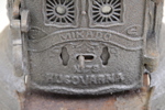 Kamin, gjutjärn, "Mikado", No 79, Husqvarna.
