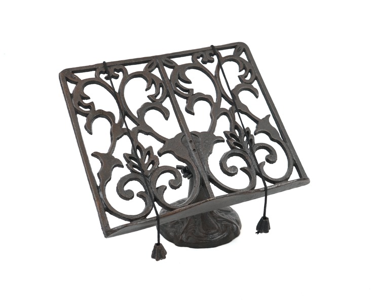 Bokställ, gjutjärn.