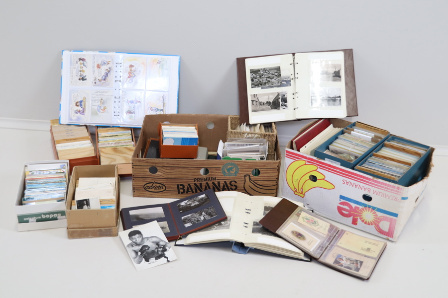 Vykort m.m, ett parti.