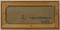Ingemar Salebrant, ''Allén'', olja på duk, signerad, 1967.