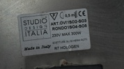 Andrea Tosetto, taklampa, metall/glas, ''Ovi Rondo'', Studio Italia.