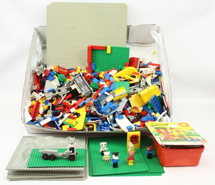 Lego, 6 kg, bl. a Fabuland.