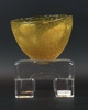 Bertil Vallien, skål/skulptur, glas, Kosta Boda, signerad, 1998.
