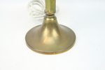 Strindbergslampa, glas/mässing.