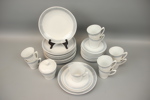 Kaffeservis, 21 delar, porslin, KP, Karlskrona, Upsala Ekeby.