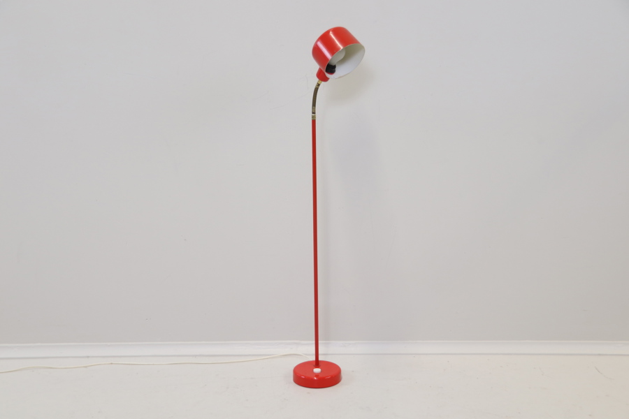 Golvlampa, justerbar skärm, metall/plast, Elidus.