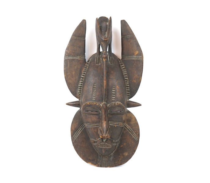 Mask, trä, Liberia.