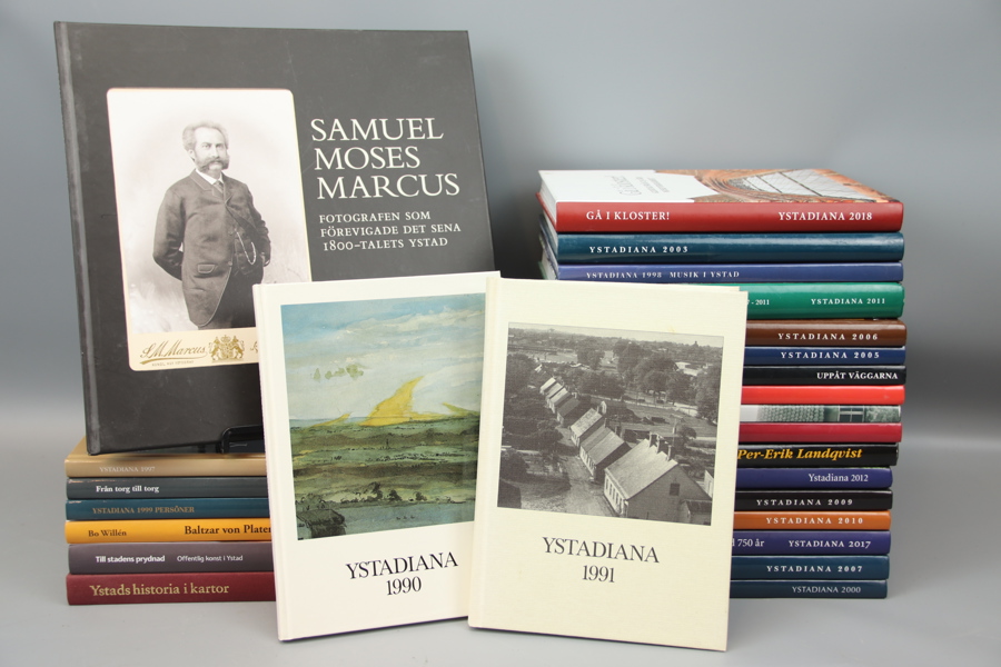 Ystadiana, 26 böcker, 1900/2000-tal.