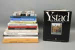 Böcker om Ystad och Österlen, 16 st, bl.a Ystaprofiler av  Bosse Lasson.