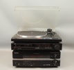 Stereodelar, 3 st, Pioneer Receiver VSX-415 och Yamaha P-28 och DSP-100.