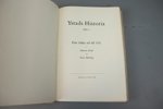 Böcker, 4 st, "Ystads Historia Del 1-3" och "Bevarandeplan för den medeltida stadskärnan i Ystad".