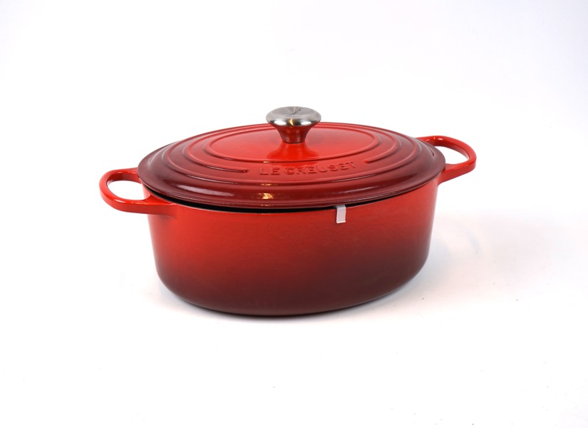 Stekgryta, gjutjärn, 6,3 L, Le Creuset, Frankrike.