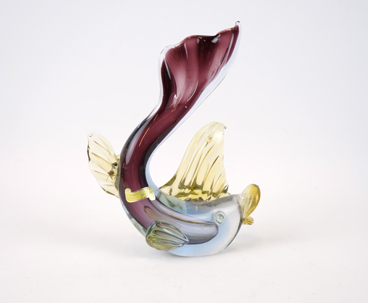 Figurin, glas, Murano, Italien.