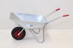Skottkärra, metall/plast, AB P.J Håkanssons Mek. Verkstad.
