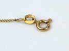 Halskedja med hänge, guld 18k.